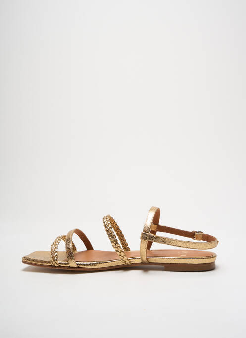 Sandale/Pantofi decupați auriu ANAKI femeie