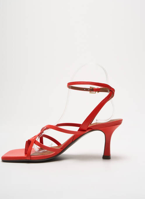 Sandale/pantofi decupați roșu BILLIBI femme