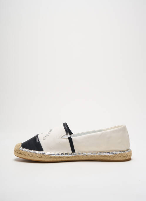Espadrile alb KARL LAGERFELD femeie