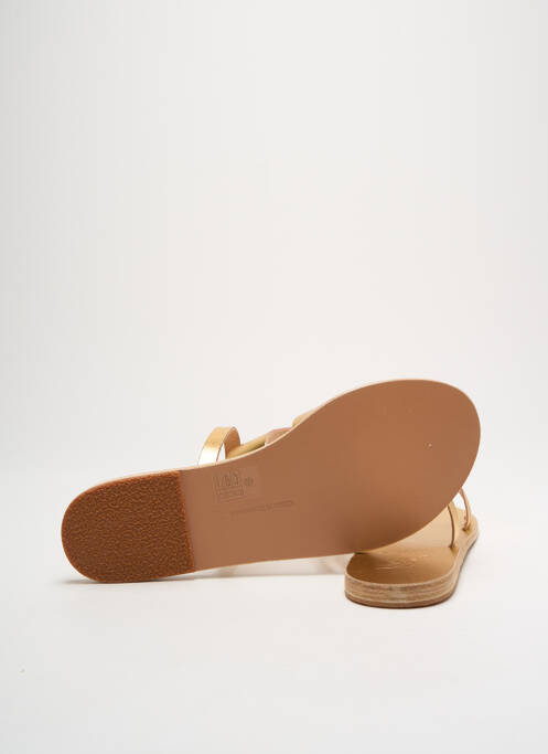 Sandale/Pantofi decupați auriu ANCIENT GREEK SANDALS femeie