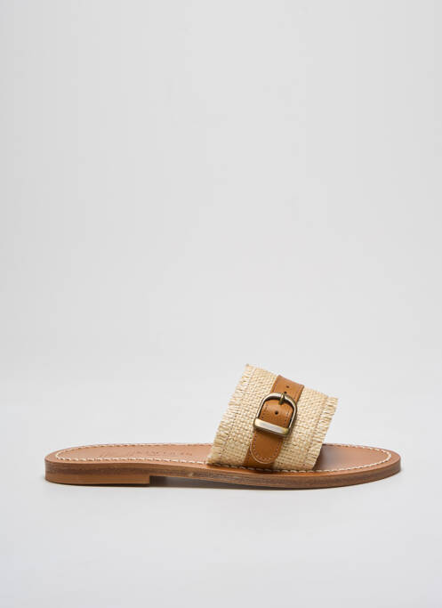 Sandale/Pantofi decupați bej K.JACQUES femeie