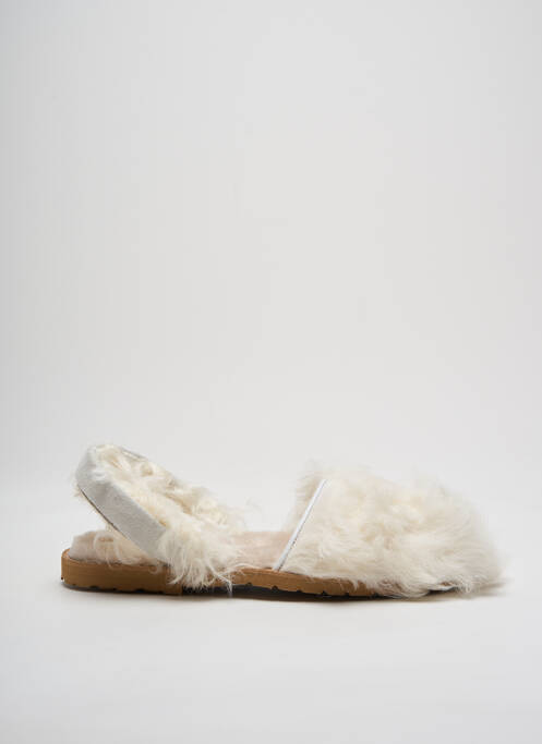 Sandale/Pantofi decupați alb MINORQUINES femeie