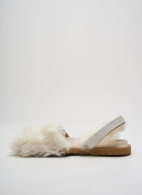 Sandale/Pantofi decupați alb MINORQUINES femeie