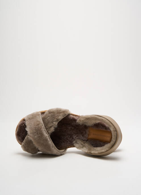 Sandale/Pantofi decupați gri MINORQUINES femeie