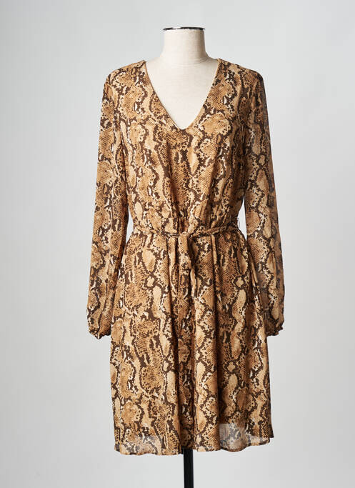 Rochie scurtă bej VILA femeie