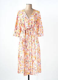Rochie midi portocaliu VILA femeie