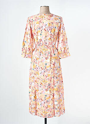 Rochie midi portocalie VILA femeie