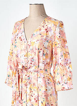 Rochie midi portocalie VILA femeie