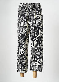Pantalon trei sferturi negru ATTIC AND BARN femme