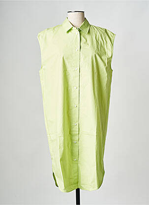 Rochie scurtă verde SAMSOE & SAMSOE femeie