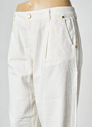 Blugi boyfriend alb ESSENTIEL ANTWERP femeie