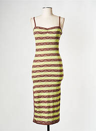Rochie midi verde MUSIER femeie