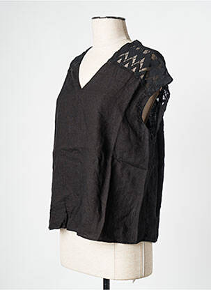 Top negru POMANDERE femeie