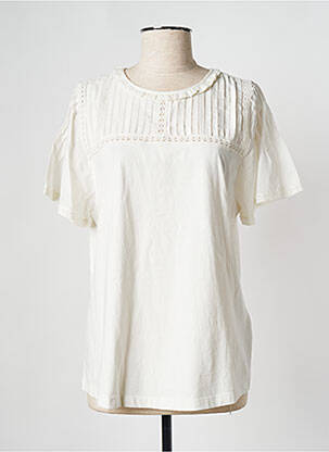 Top alb TWINSET femeie