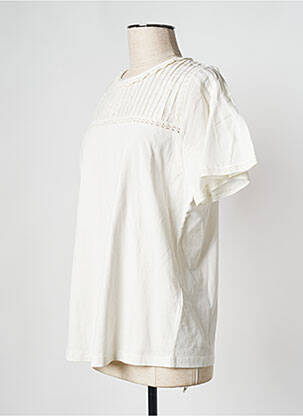 Top alb TWINSET femeie