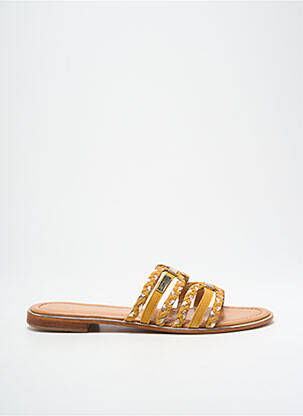 Sandale/Pantofi decupați galben LES TROPEZIENNES PAR M.BELARBI femeie