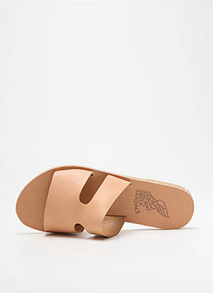 Sandale/pantofi decupați bej ANCIENT GREEK SANDALS femeie