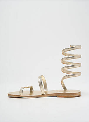 Sandale/pantofi decupați argintiu ANCIENT GREEK SANDALS femme