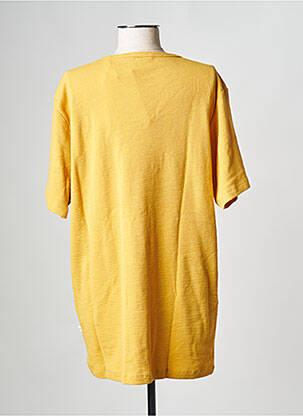 Tricou portocalie KNOWLEDGE COTTON APPAREL bărbat