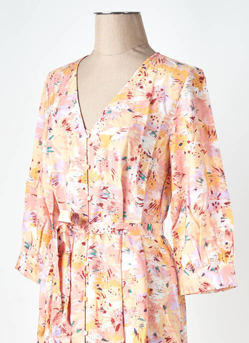 Rochie midi portocaliu VILA femeie