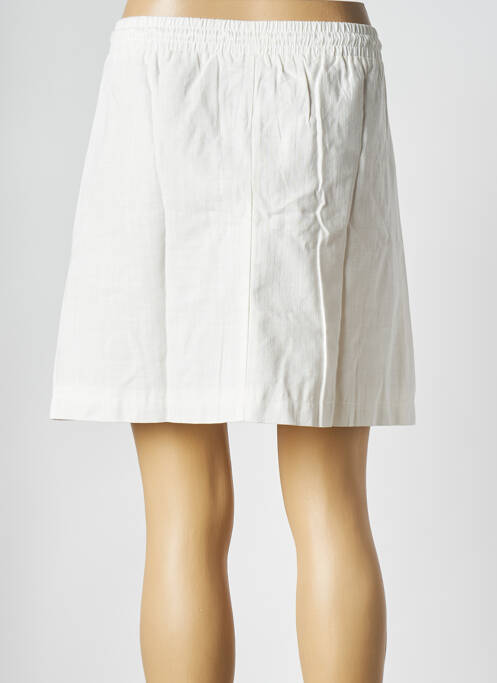 Fustă scurtă alb LILI SIDONIO femeie