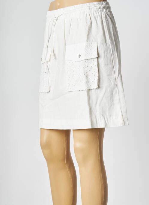 Fustă scurtă alb LILI SIDONIO femeie