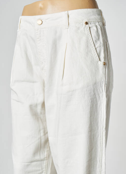 Blugi boyfriend alb ESSENTIEL ANTWERP femeie