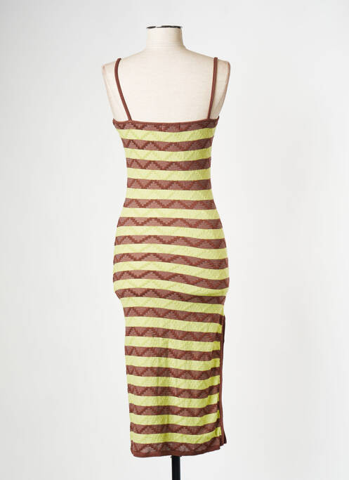 Rochie midi verde MUSIER femeie