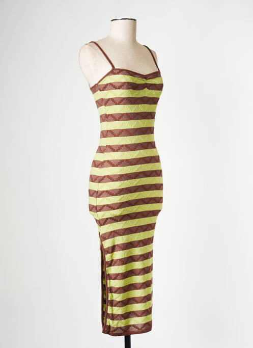 Rochie midi verde MUSIER femeie