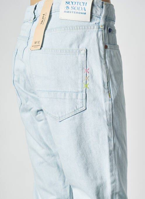 Blugi cu croială dreaptă albastru SCOTCH & SODA bărbat