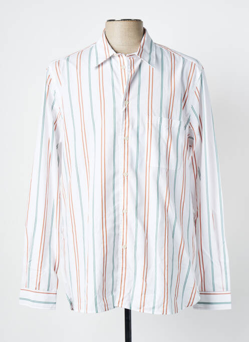 Cămașă cu mâneci lungi alb SAMSOE & SAMSOE bărbat