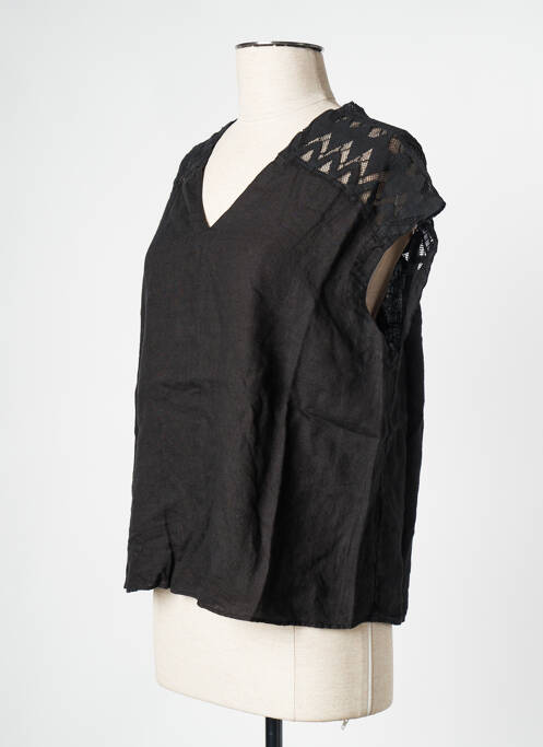 Top negru POMANDERE femeie