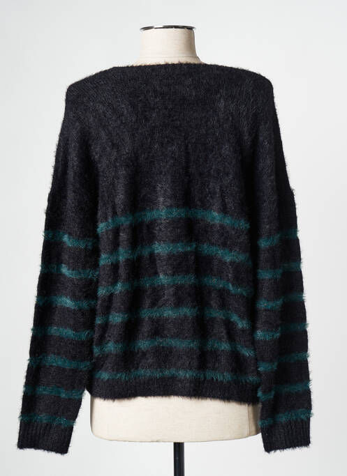 Vestă cu mâneci lungi negru PIECES femeie