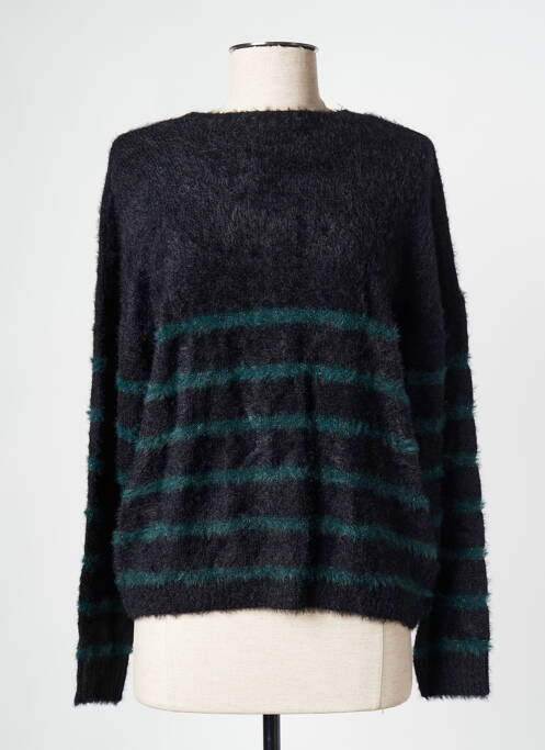 Vestă cu mâneci lungi negru PIECES femeie