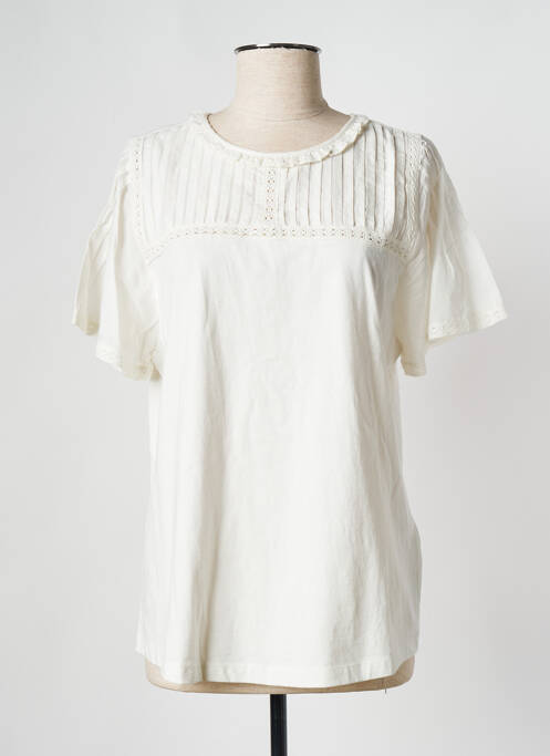 Top alb TWINSET femeie