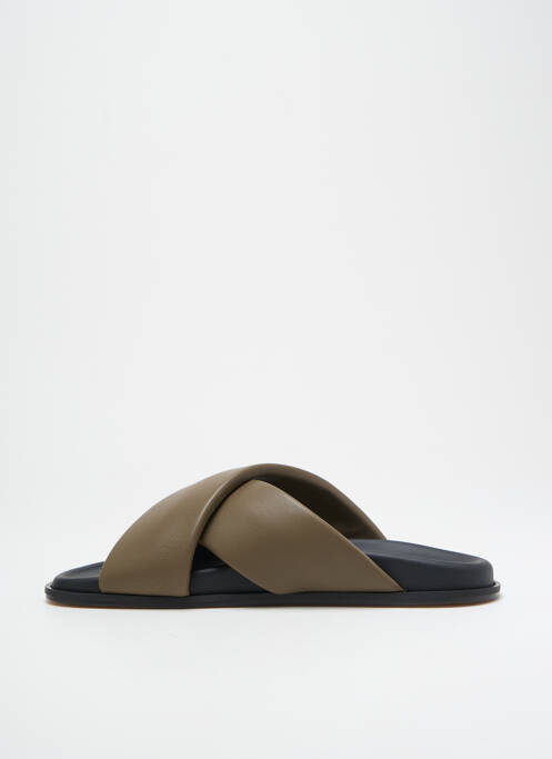 Sandale/Pantofi decupați kaki LANAPO femeie