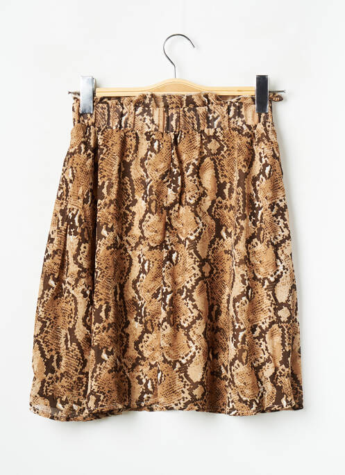 Fustă scurtă maro VILA femeie