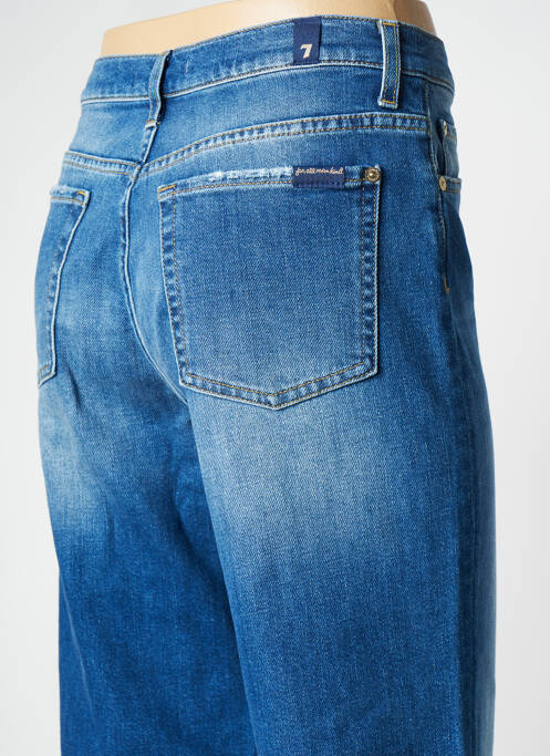 Blugi cu croială largă albastru 7 FOR ALL MANKIND femeie