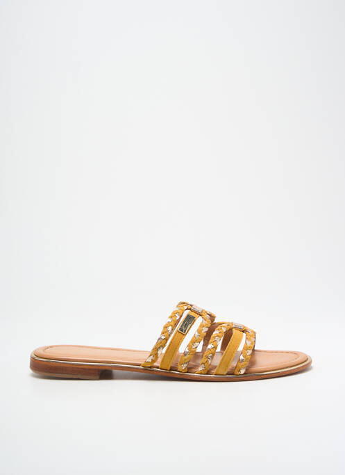 Sandale/Pantofi decupați galben LES TROPEZIENNES PAR M.BELARBI femeie