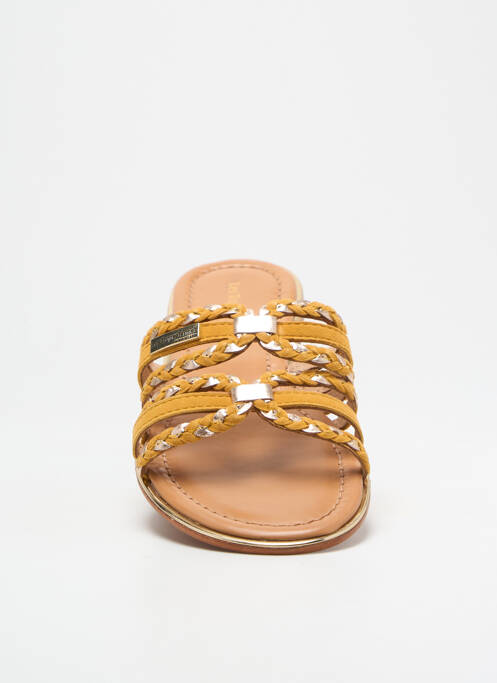 Sandale/Pantofi decupați galben LES TROPEZIENNES PAR M.BELARBI femeie