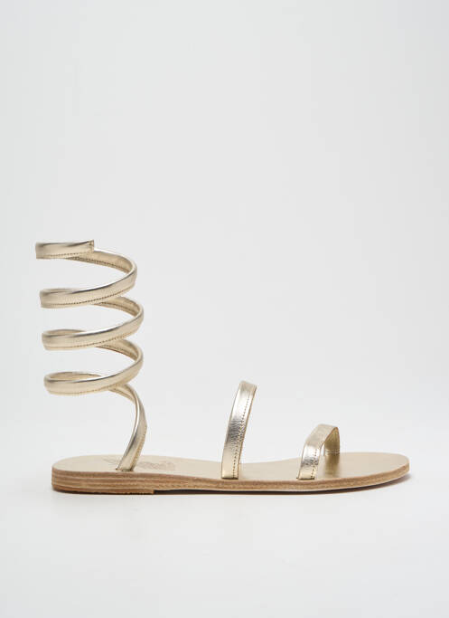 Sandale/Pantofi decupați argintiu ANCIENT GREEK SANDALS femeie