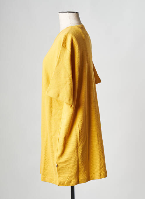 Tricou portocaliu KNOWLEDGE COTTON APPAREL bărbat