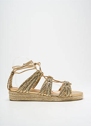 Sandale/Pantofi decupați auriu CASTANER femeie