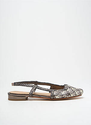 Sandale/Pantofi decupați argintiu WANDER femeie