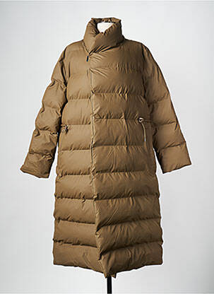 Geacă matlasată maro RAINS femeie