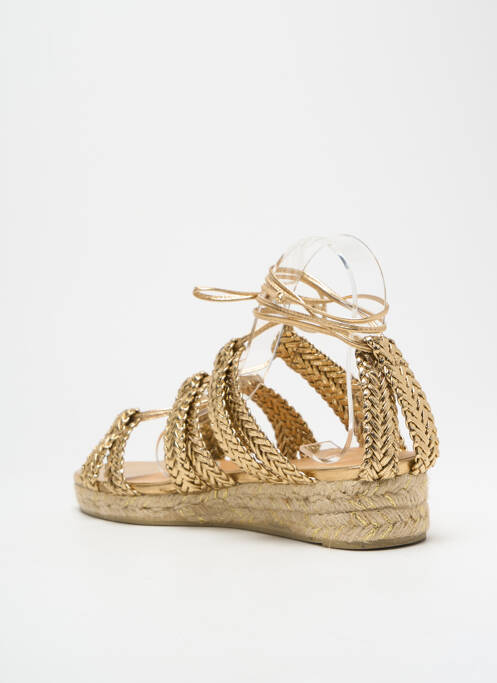 Sandale/Pantofi decupați auriu CASTANER femeie