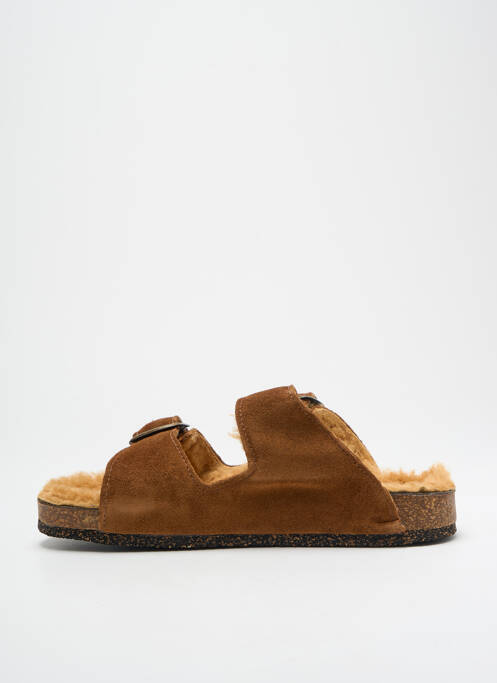 Sandale/Pantofi decupați maro BOSABO femeie