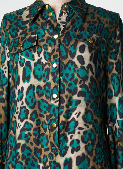 Rochie lungă verde PINKO femeie