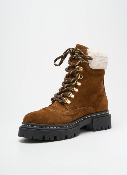 Botine/ghete maro ANAKI femme