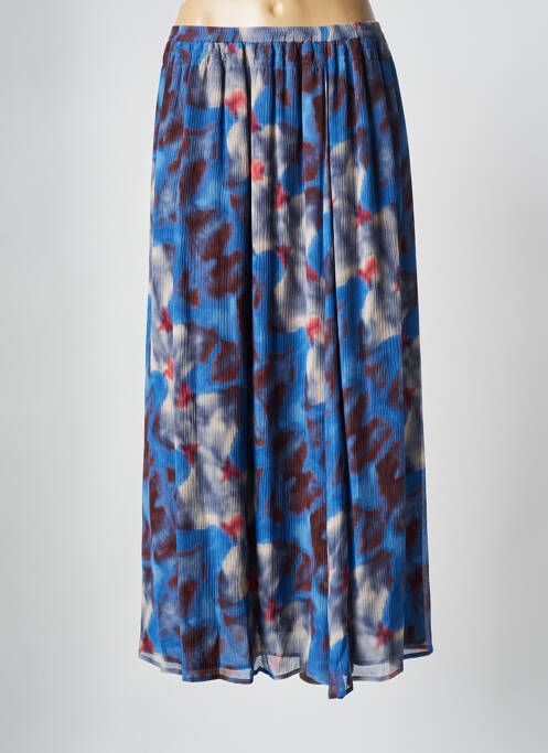 Fustă midi albastru MOMONI femeie